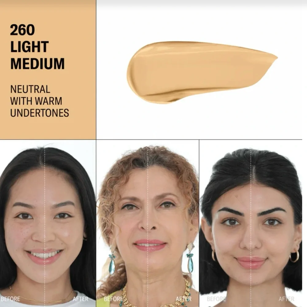 Youth Foria Light/Medium Skin Tint Serum Foundation
